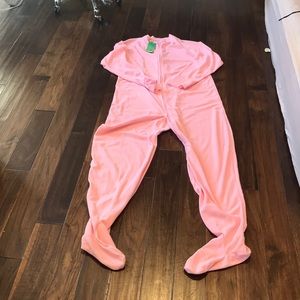Pink adult onesie!